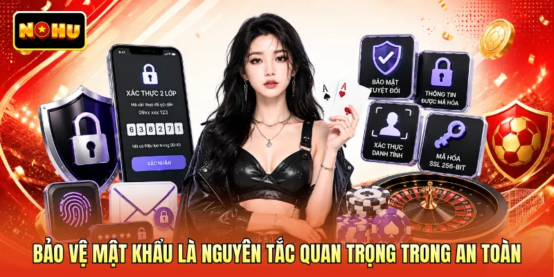 Bảo vệ mật khẩu là nguyên tắc quan trọng trong an toàn